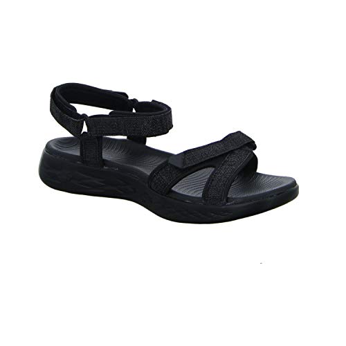 Skechers Performance Women's on-the-Go 600-15315 Sport Sandal, black, 10 M US