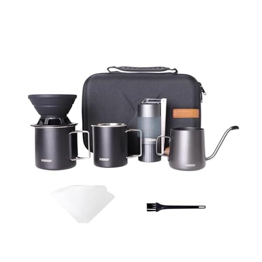 Can you take ground coffee in carry on luggage Vandroop Portable Coffee Maker Set