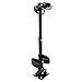 KUAFU Gun Rack Compatible with Polaris Ranger RZR General Can-Am Defender Pioneer Maverick Kawasaki Mule Teryx Kubota Golf Cart Gun Vertical Floor Mount Truck UTV Gun Holder