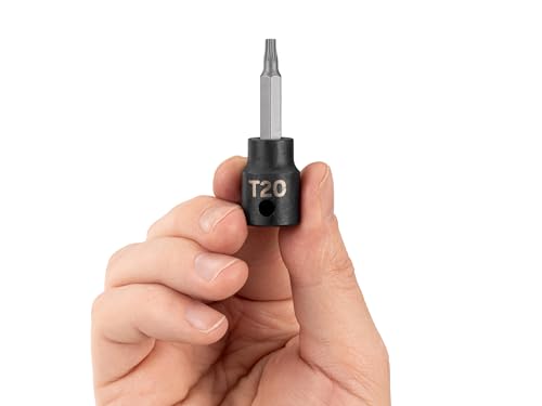 Image of TEKTON 3 /8 Inch Drive x T20 Torx Impact Bit Socket | SIB14220