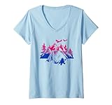 Photo Gallery donna campeggio bisessuale lgbtq pride flag bi natural lovers maglietta con collo a v Photo Gallery donna campeggio bisessuale lgbtq pride flag bi natural lovers maglietta con collo a v