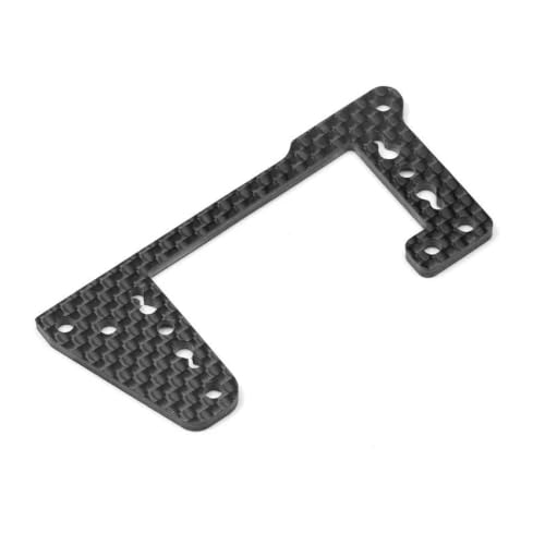 Plaque servo carbone Kyosho MP11 pour une rigidité maximale en modélisme RC