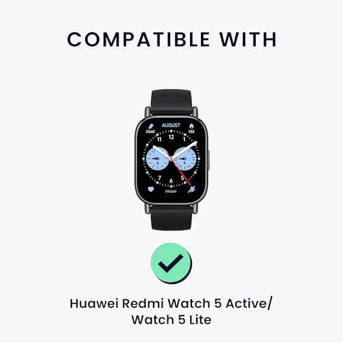 Correa silicona para Huawei Redmi Watch 5 14-22 cm negro miniatura 2
