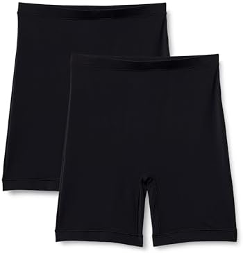 Amazon Essentials Women’s Microfiber Slip Shorts, Pack of 2 Amazon Essentials Women’s Microfiber Slip Shorts, Pack of 2