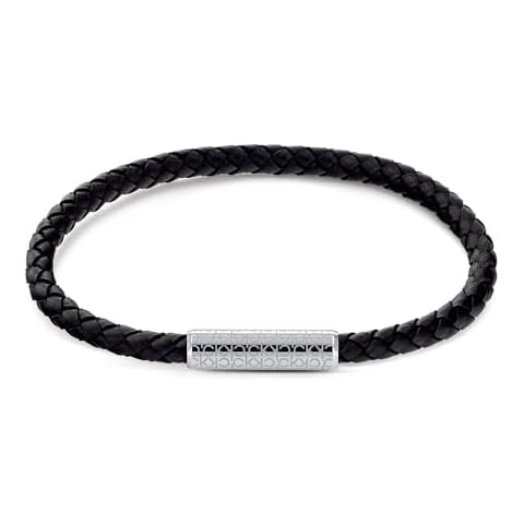 Bracelet en cuir Calvin Klein Noir Cover