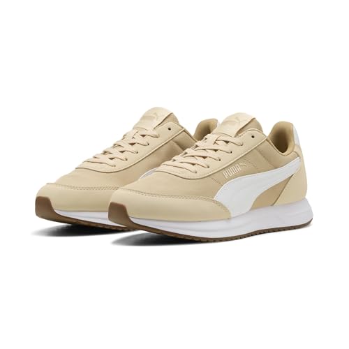 Puma Unisex R78 LightwindSneaker, Sand Dune Puma Canvas, Weiß, 39 EU
