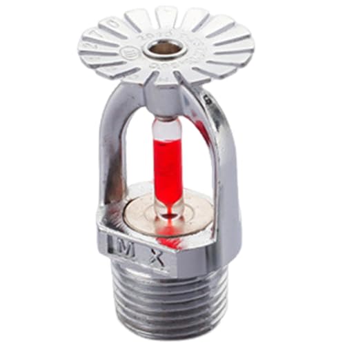 Testa sprinkler antincendio pendente tipo 68℃/155℉ spruzzo d'acqua verso il basso testa sprinkler 1/2