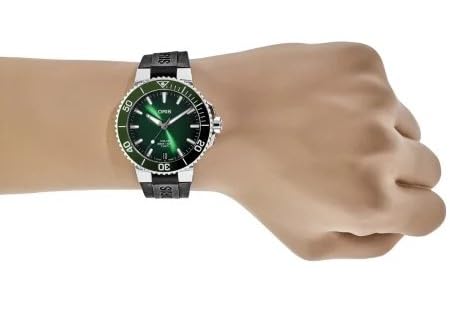 Oris 43.5mm Green Dial Automatic Men's Dive Watch Calibre 400 01 400 7790 4157-07 8 23 02PEB4