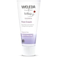 WELEDA Weleda White Mallow Face Cream 50ml | Fragrance-Free | Atopic Dry Skin | Eczema Association Accepted | Organic