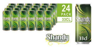 Shandy Cruzcampo Limón Cerveza - Caja de 24 Latas x 330 ml - Total: 7.92 L