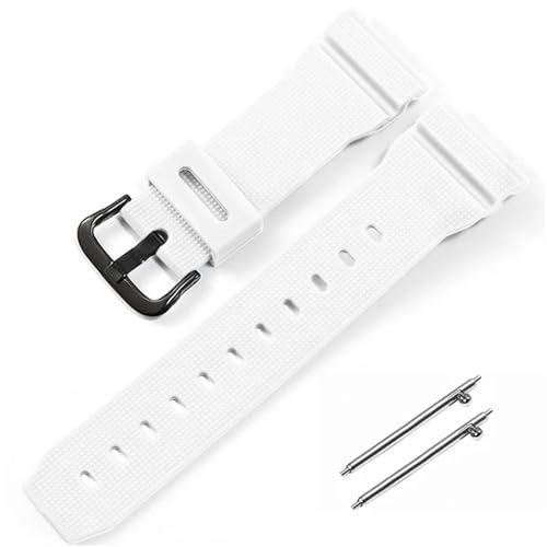 Bracelet de montre en silicone 16 mm de remplacement souple et étanche
