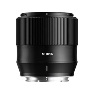 TTARTISAN 56mm F1.8 Autofokus APS-C Kameraobjektiv für Sony E-Mount Große Blende Metall Leichtgewicht Kameraobjektiv Unterstützung Augen-Tracking