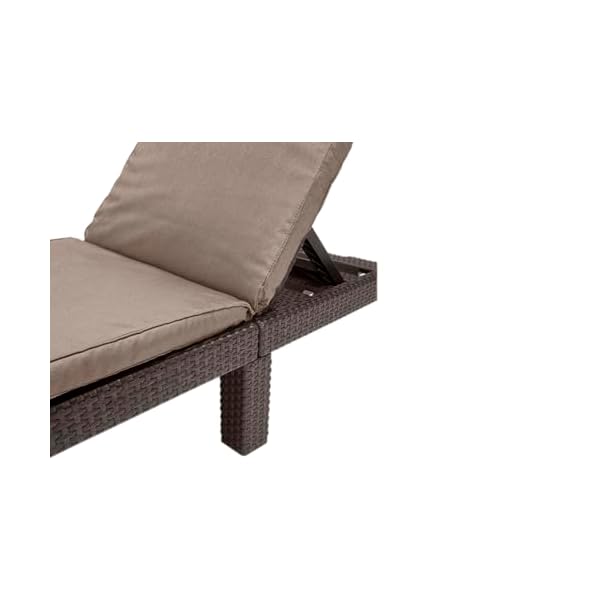 Allibert by Keter Daytona Deluxe Sonnenliege Braun