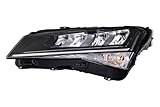 HELLA 1EX 354 896-011 LED-Hauptscheinwerfer - für u.a. SKODA SUPERB III (3V3) 1.4 TSI iV - schwarz - ECE/CCC - für Rechtsverkehr - links
