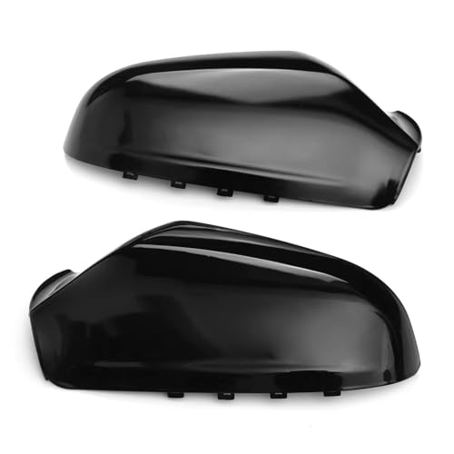 Couvercle de rétroviseur de voiture noir brillant pour Opel Astra h gtc 2005 2006 2007 2008 2009