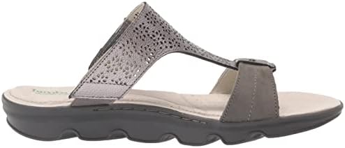 Jambu Women's Greece Flat Sandal, Gunmetal, 6.5 | Image 5