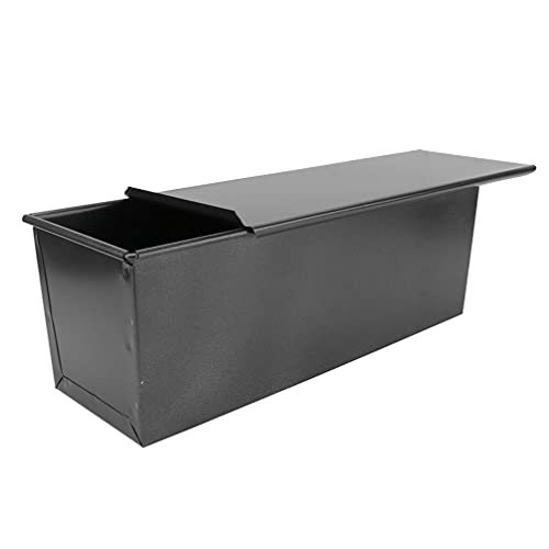 Carbon Steel Pullman Loaf Pan with Lid for Baking Bread and Toasting - Versatile Kitchen Essential