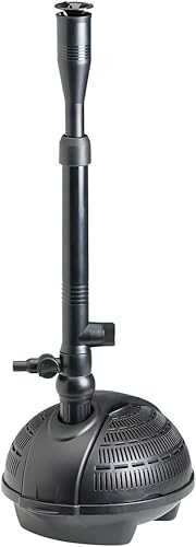Pontect PondoVario 1500 - Pond Fountain Pump- 1 500 litres Per Hour Black