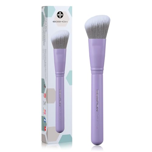EIGSHOWBEAUTY Blush Brush Angled Contour Setting Powder Bronzer Professional Makeup Brush for Face...