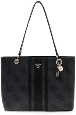 GUESS Noelle Ii Tote CLO - Coal Logo One Size