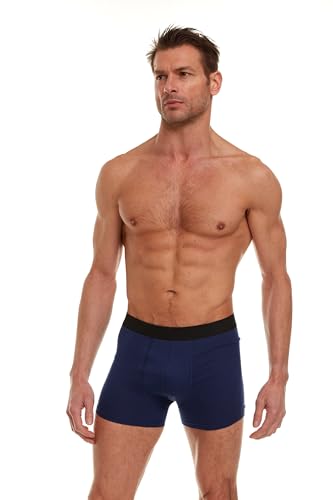 Yacht & Smith 12 Pack of Mens Boxer Briefs Underwear Bulk, 100% Cotton, Soft, Comfortable, Assorted Colorful Brief2