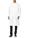 Produktbild Red Kap Herren RK Gripper Front gesponnenes Polyester Butcher Coat, Weiß, Large