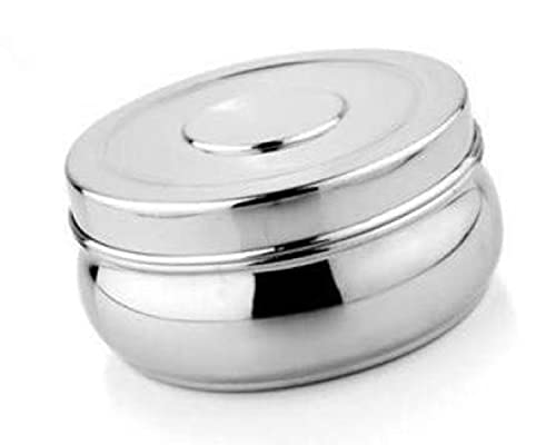 Image of BLeaf- Stainless Steel-1 Container Lunch /Tiffin Box Without Clip-Food Grade 1 Tier (700ml)