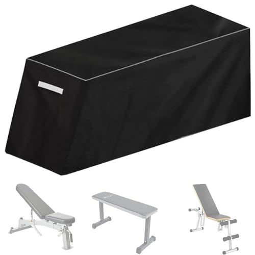Housse banc de musculation extérieur étanche pour terrasse et jardin