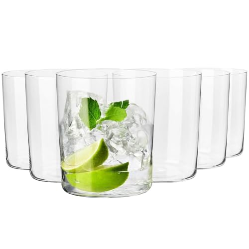Krosno Vasos para Sidra, Agua y Otras Bebidas | Set de 6 vasos | 500 Ml | Colección | Ideal para Casa, Restaurante y...