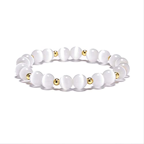 Pierre de lune bracelet charms perles pour offrir un bijou