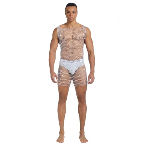 YYDPYZBD Vestido Playero De Encubrimiento Transparente Diamante Brillante Brillante-blanco-85 Cm