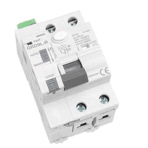 Dispositif de réenclenchement automatique disjoncteur RCCB 2P 40A 300mA GRD9L-R
