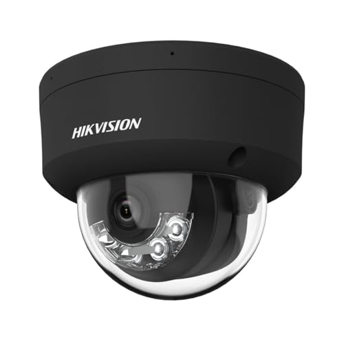 Hikvision Caméra de Sécurité IP Pro Dôme PoE 6MP 2.8mm Extérieure IP67 - DS-2CD2163G2-LIS2U(2.8MM)(Black)