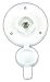 JR Products 476-B-2-A Polar White Cable TV Plate