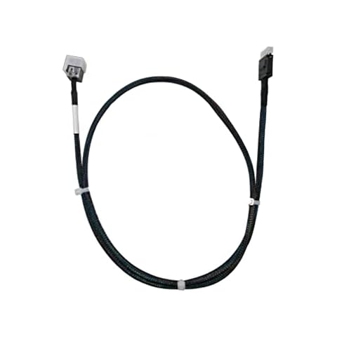 DiLiVing OCuLink 4X to MiniSAS HD 4X,SFF-8611 42pin to SFF-8643 Cable,60CM Cover