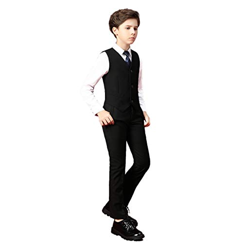Boihedy Boys Suits for Kids Formal Dress Suit Set Complete Outfit - Image 3
