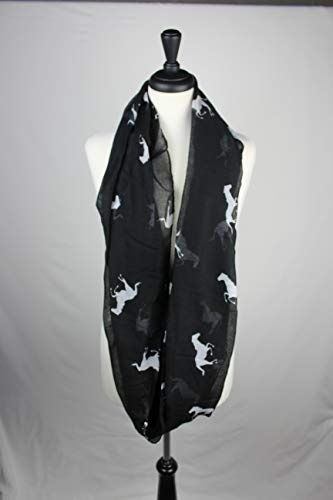 Infinity Horse Scarf Circle Loop Scarves3