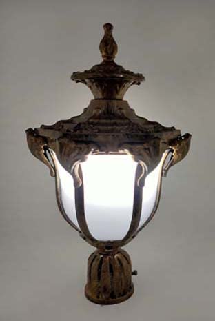 Image of Aluminium Cast Rust-Resistant Water-Proof Outdoor Gate Light Gate Light (ANEWBICHHU)