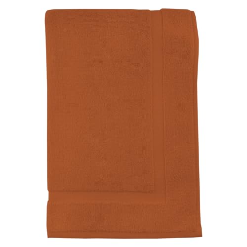 Soleil d’ochre Badematte aus Baumwolle, 800 g/m², 50 x 80 cm, Lagune Terra