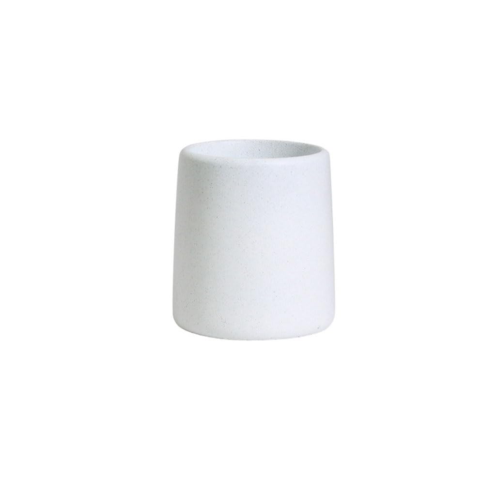 Gelasige A Flower Pots Luxurious Modern Style Flower Pots Lightweight Indoor Nd Outdoor Cement Flower Pots Suitable For Herbs Nd Flowers With Drainage Holes Outdoor Flower Pots(A)