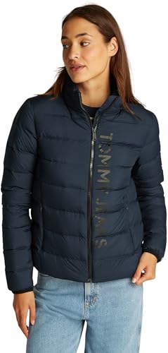 Doudoune Tommy Jeans imprimée pour femme avec col montant chaud