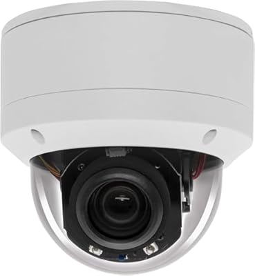 Vonnision IP Security 4K 8MP H.265 POE PTZ Dome Camera, 5X Optical Zoom, 2.7-13.5mm Lens, Indoor/Outdoor Network IP Camera, Pan 355° Tilt 90°, IP66 Waterproof, 98ft Night Vision, Motion Detection