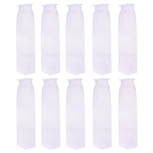 AMPEREUS Water Filter Bag Suitable for 20 inch 5 Micron Jumbo Housing Bag Filter | Sediment Water Filter Bag(10 Pcs)