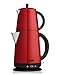 Saki Tea Maker - 1.7 L,110 V Electric Kettle with Tea Infuser Teapot, Water Heater Thermostat Control, Keep Warm Mode, Stainless Steel, Boil Dry Overheat Protection - 2 in 1 Tea Kettle Boiler Tea Pot