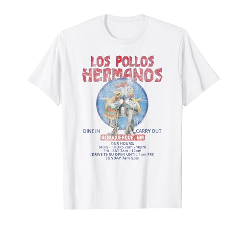 Breaking Bad Los Pollos Hermanos Albuquerque Retro Ad TV Tシャツ