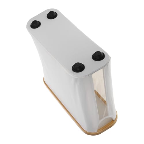 Sosoport Foldable Tissue Basket with Lid for Easy Organization in Bathroom Kitchen and Living Room Stylish Design for Space Saving Storage