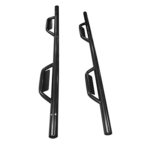 Estribos laterales para Toyota Tundra 2007-2021 negro miniatura 6