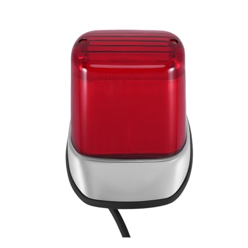 Feu arrière pour Virago XV250 XV400 avec stop et clignotant ABS rouge