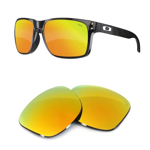 Image of Fuse Lenses Non-Polarized Replacement Lenses For Oakley Holbrook XL | Non-Polarized Lenses | UV400 Protection | Impact-resistant polycarbonate | Scratch-resistant coating