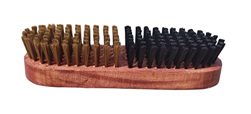 Image of Venus 2 In 1 Smartest Shoe Polish Brush (Set Of 1), Black